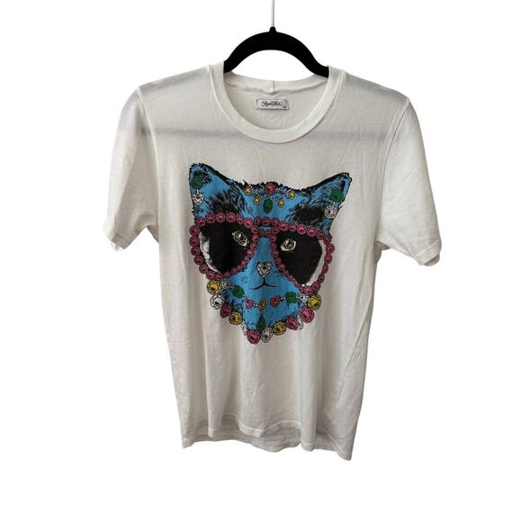 Lauren Moshi Cat T-shirt - XS - Picture 1 of 3